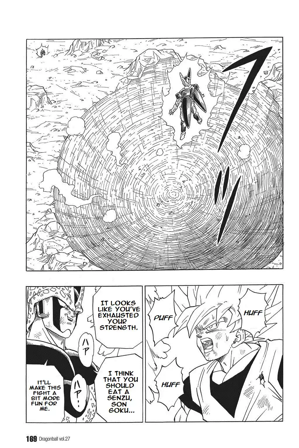 Dragon Ball Vol. 34 Ch. 402 Son Goku's Mysterious Behavior
