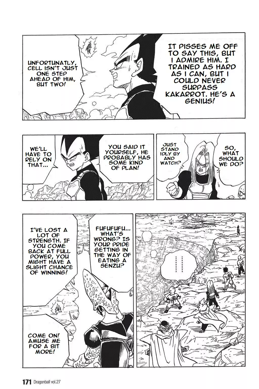 Dragon Ball Vol. 34 Ch. 402 Son Goku's Mysterious Behavior