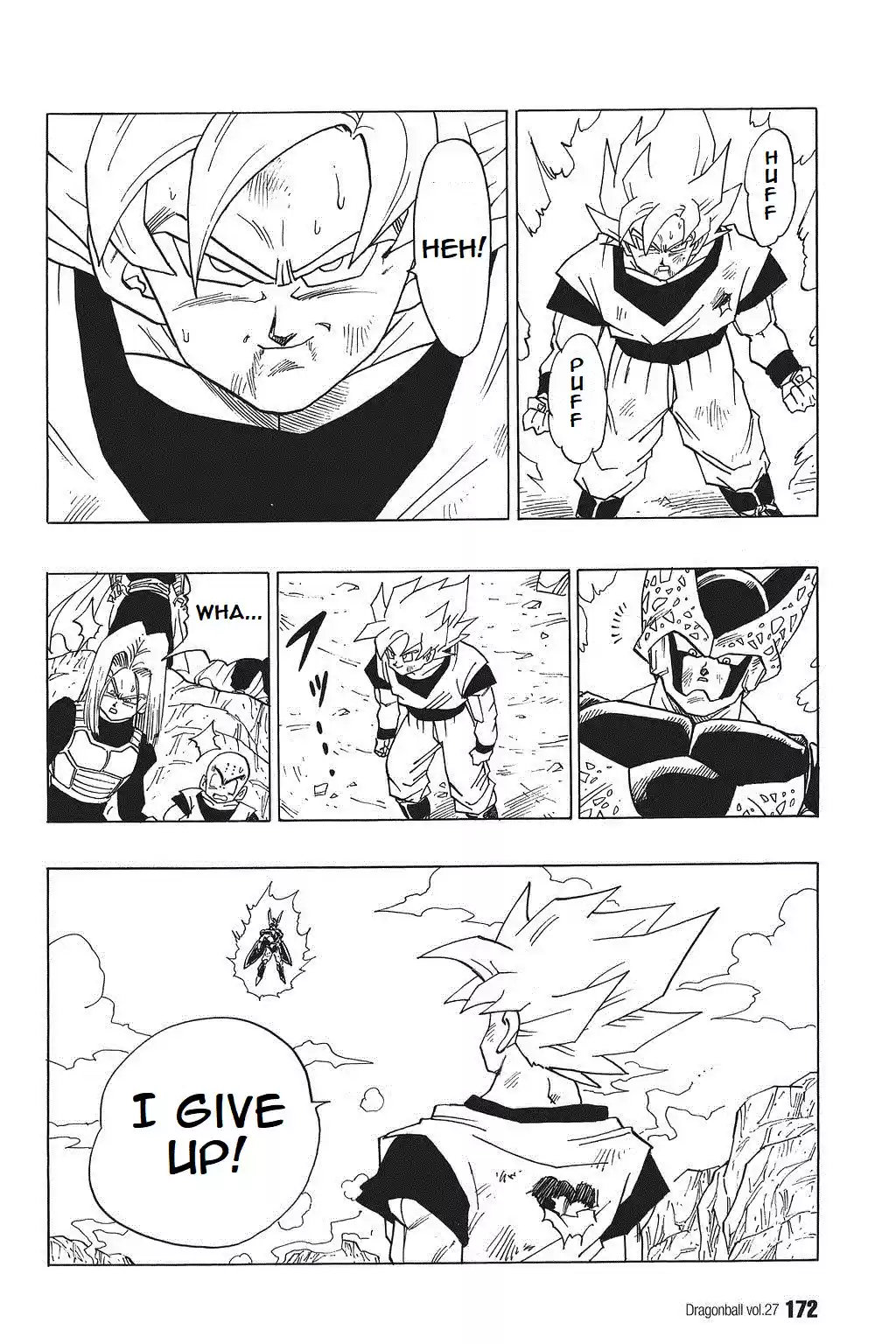 Dragon Ball Vol. 34 Ch. 402 Son Goku's Mysterious Behavior