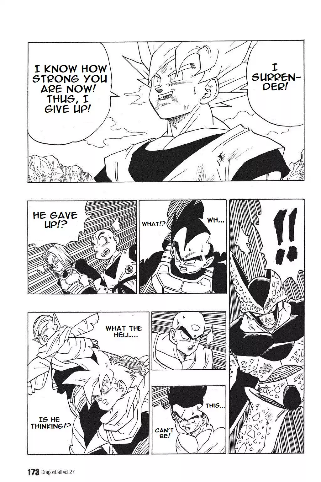 Dragon Ball Vol. 34 Ch. 402 Son Goku's Mysterious Behavior