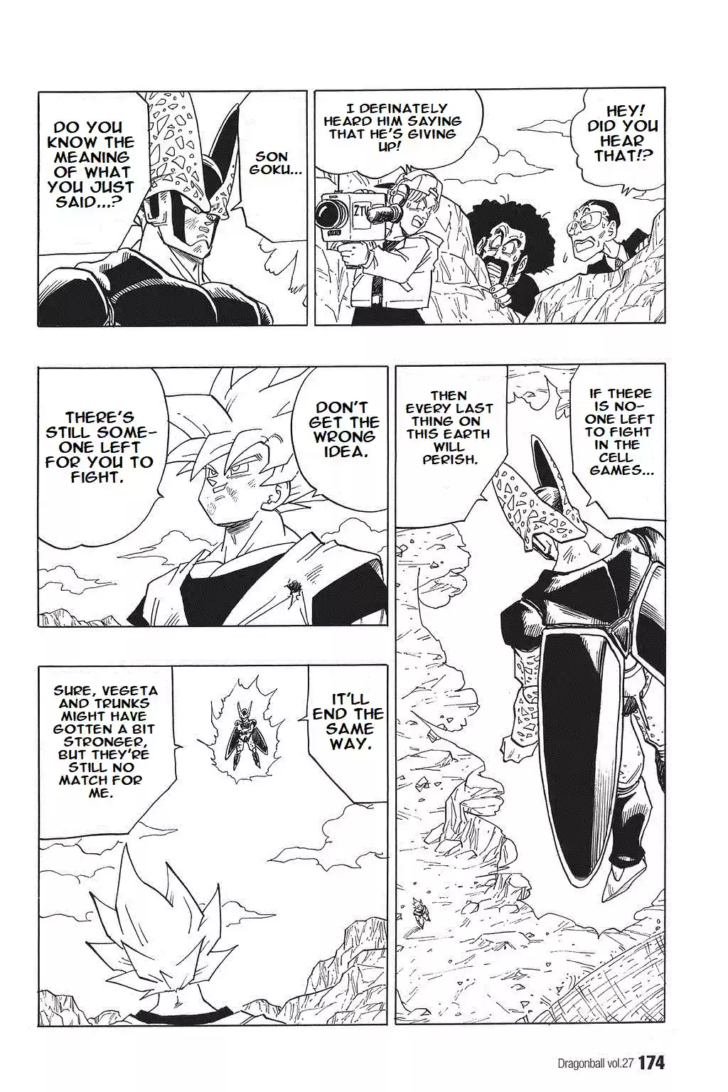 Dragon Ball Vol. 34 Ch. 402 Son Goku's Mysterious Behavior