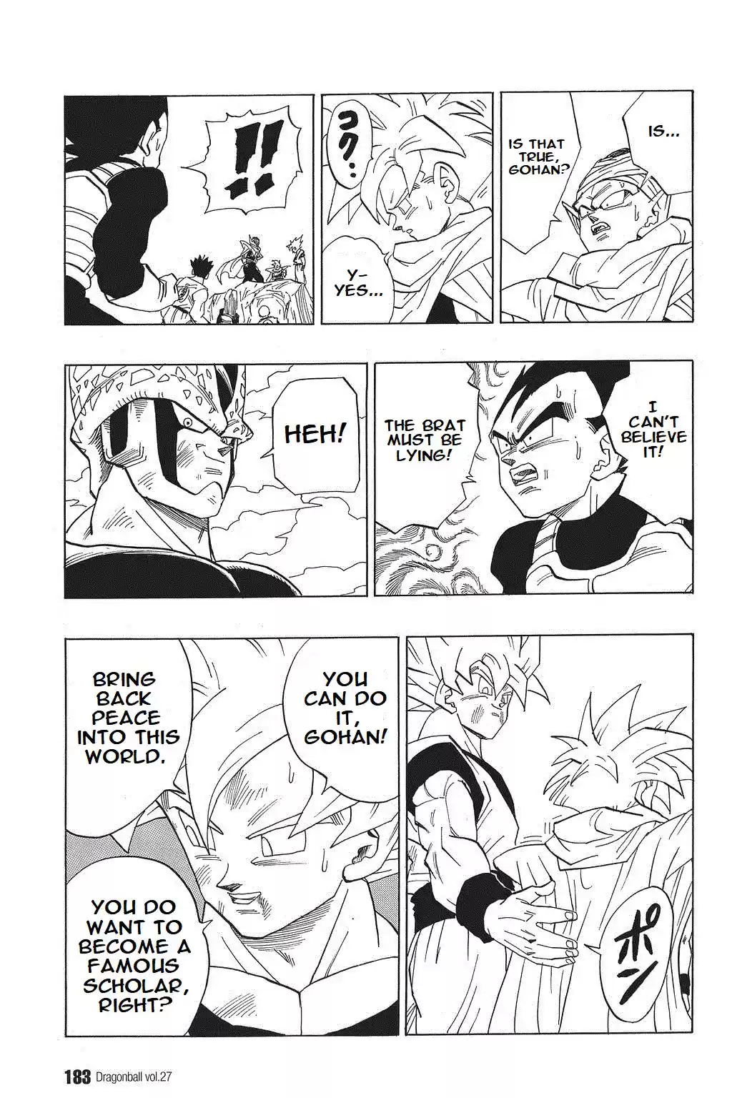 Dragon Ball Vol. 34 Ch. 403 The Warrior Who Surpassed Goku