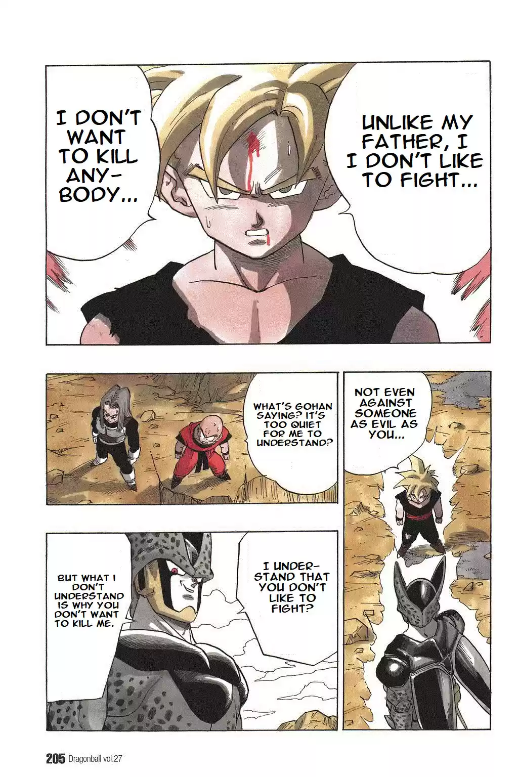 Dragon Ball Vol. 34 Ch. 404 Take Off! Super Son Gohan