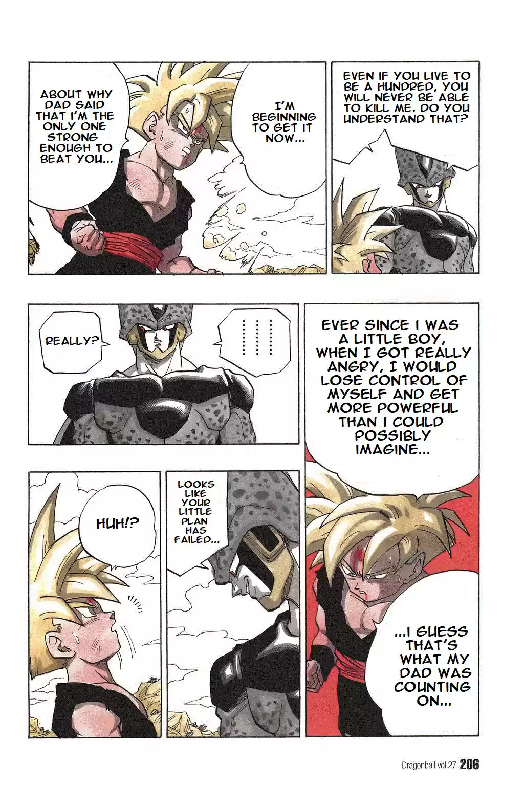 Dragon Ball Vol. 34 Ch. 404 Take Off! Super Son Gohan