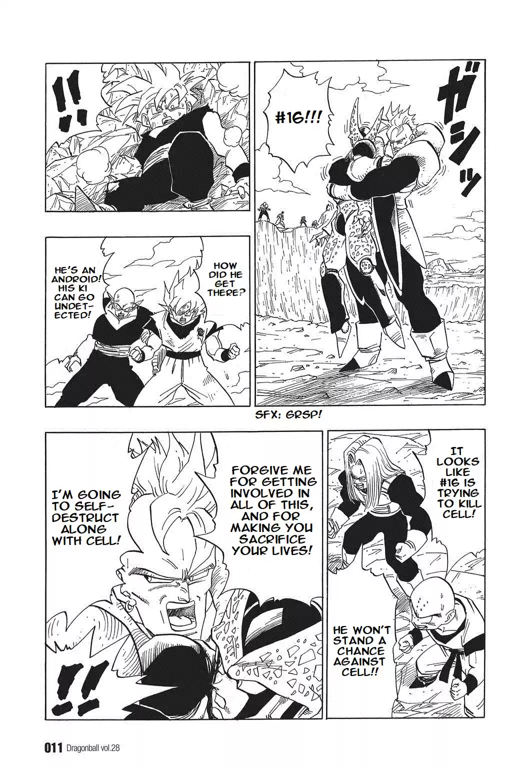 Dragon Ball Vol. 34 Ch. 406 #16's Secret Weapon