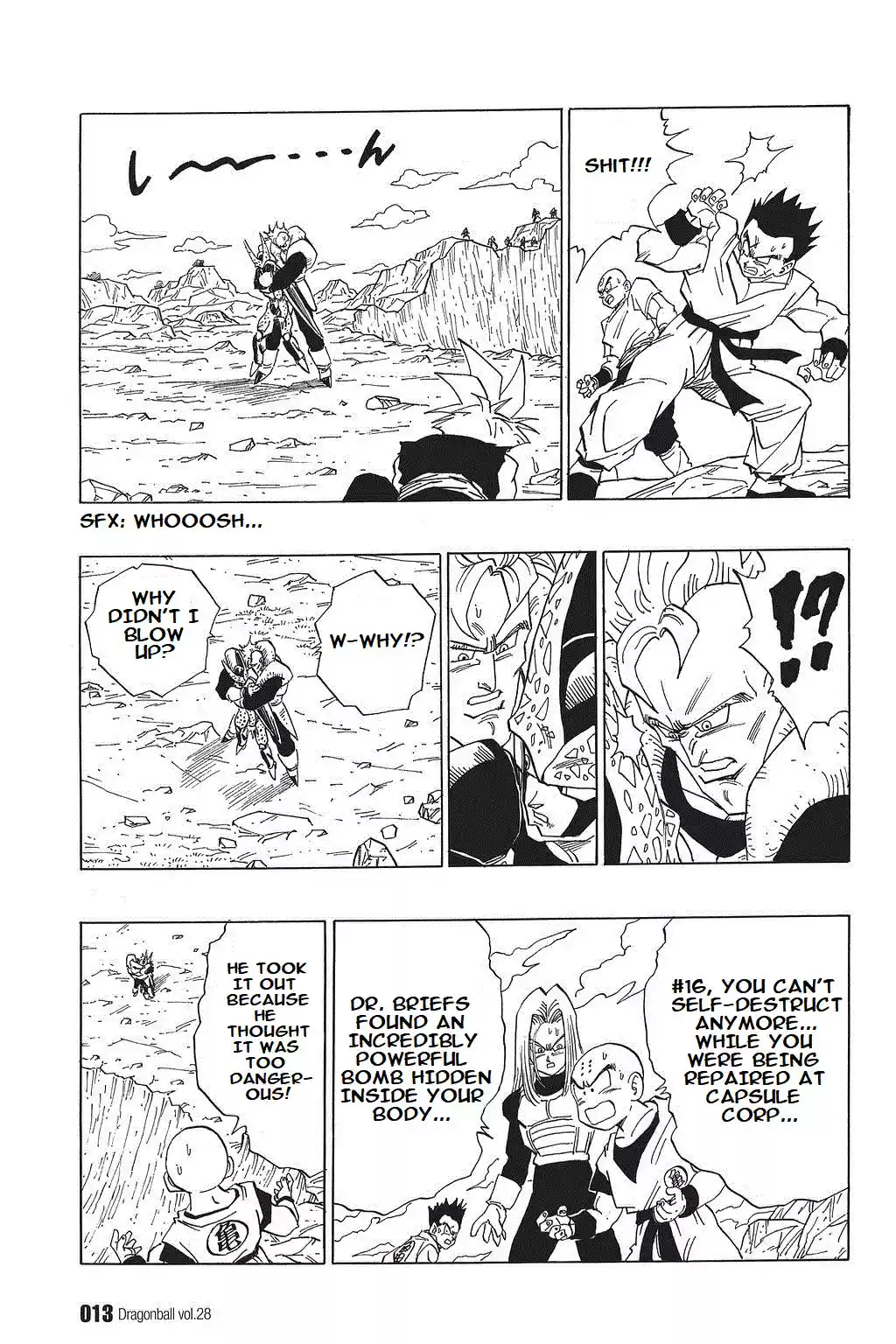 Dragon Ball Vol. 34 Ch. 406 #16's Secret Weapon