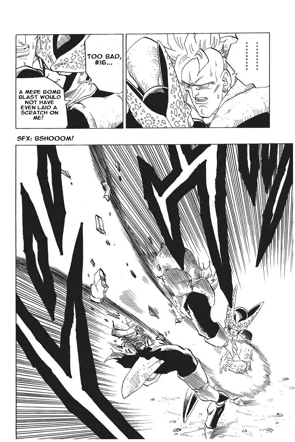 Dragon Ball Vol. 34 Ch. 406 #16's Secret Weapon