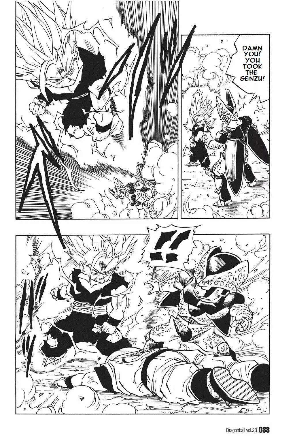 Dragon Ball Vol. 34 Ch. 408 Son Gohan Explodes!!