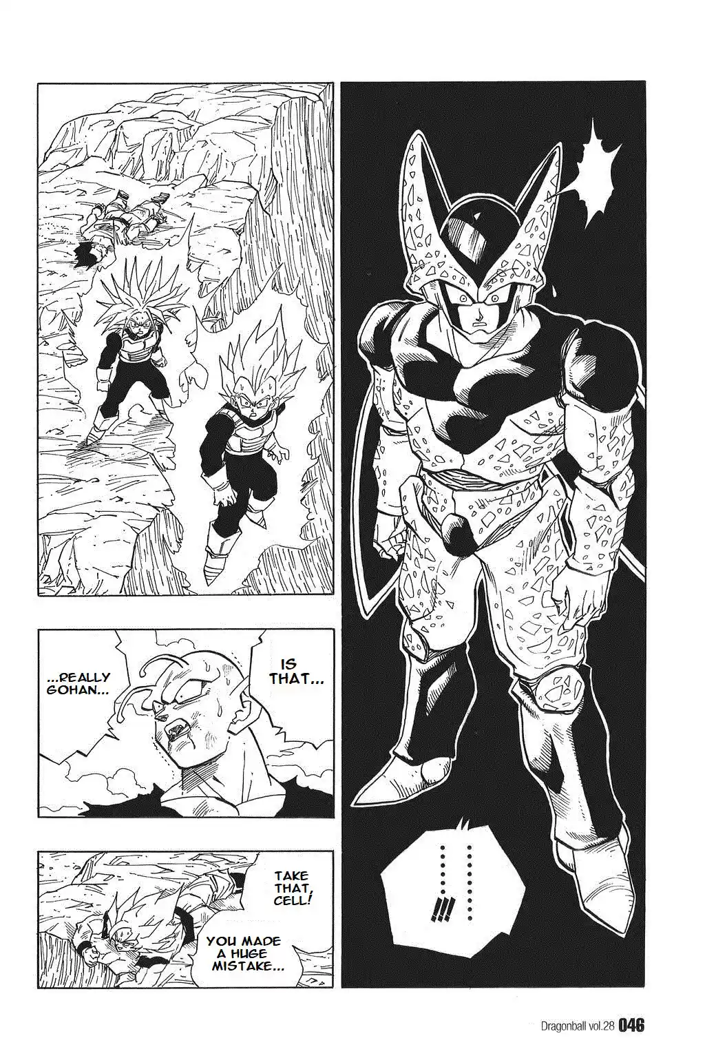 Dragon Ball Vol. 34 Ch. 408 Son Gohan Explodes!!