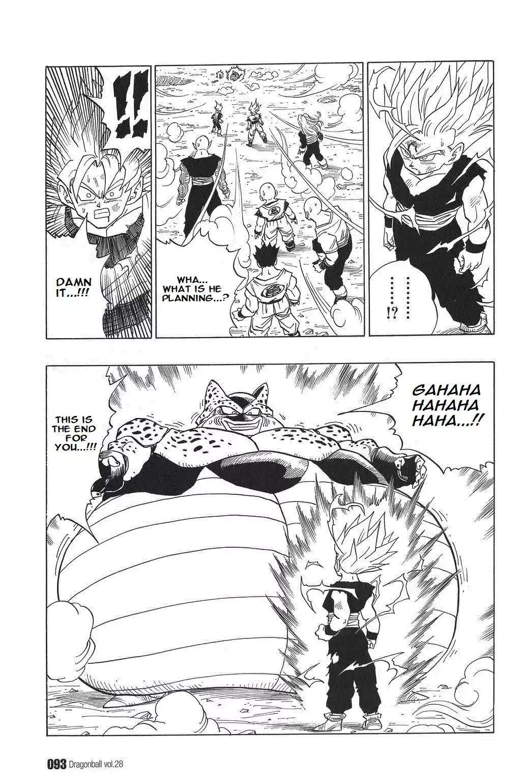 Dragon Ball Vol. 35 Ch. 412 The End of the Cell Games
