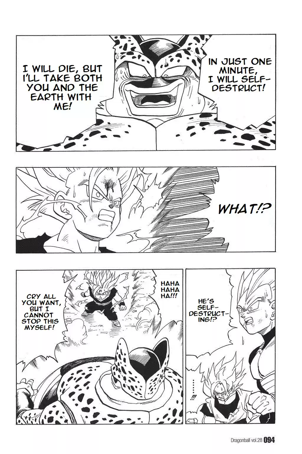 Dragon Ball Vol. 35 Ch. 412 The End of the Cell Games