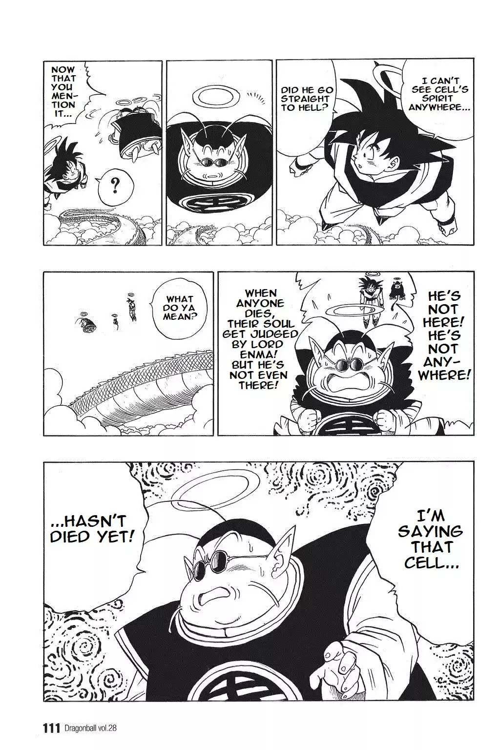 Dragon Ball Vol. 35 Ch. 413 Son Gohan in Agony