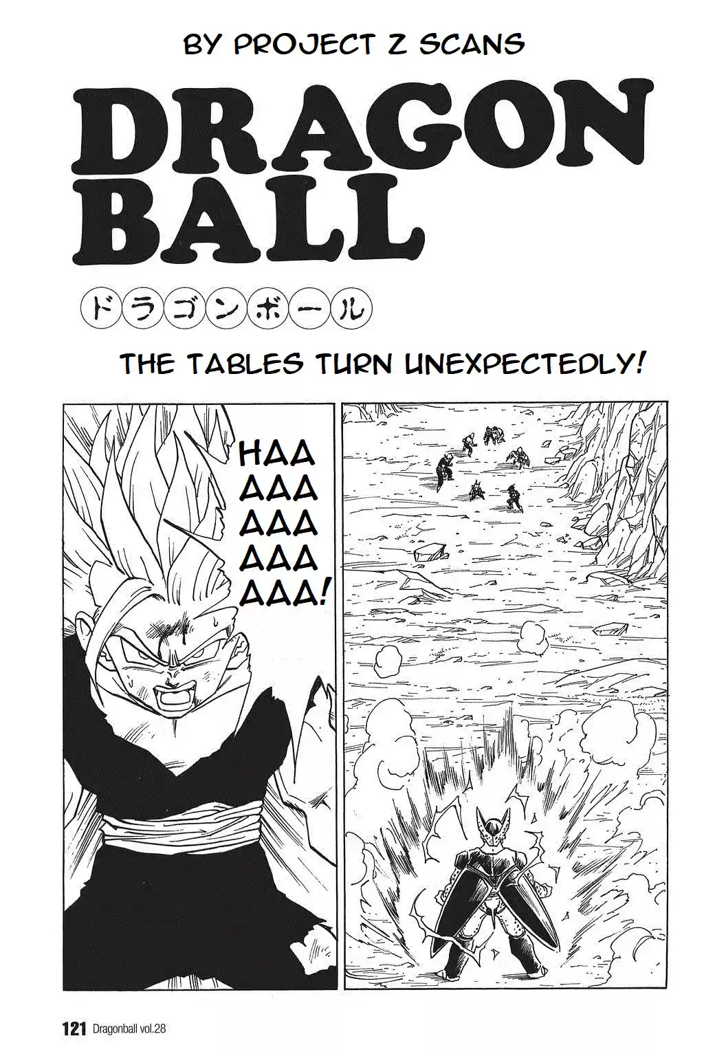 Dragon Ball Vol. 35 Ch. 414 The Tables Turn Unexpectedly!