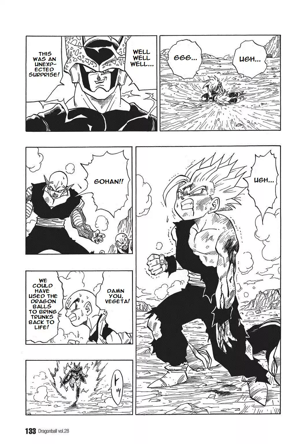 Dragon Ball Vol. 35 Ch. 414 The Tables Turn Unexpectedly!