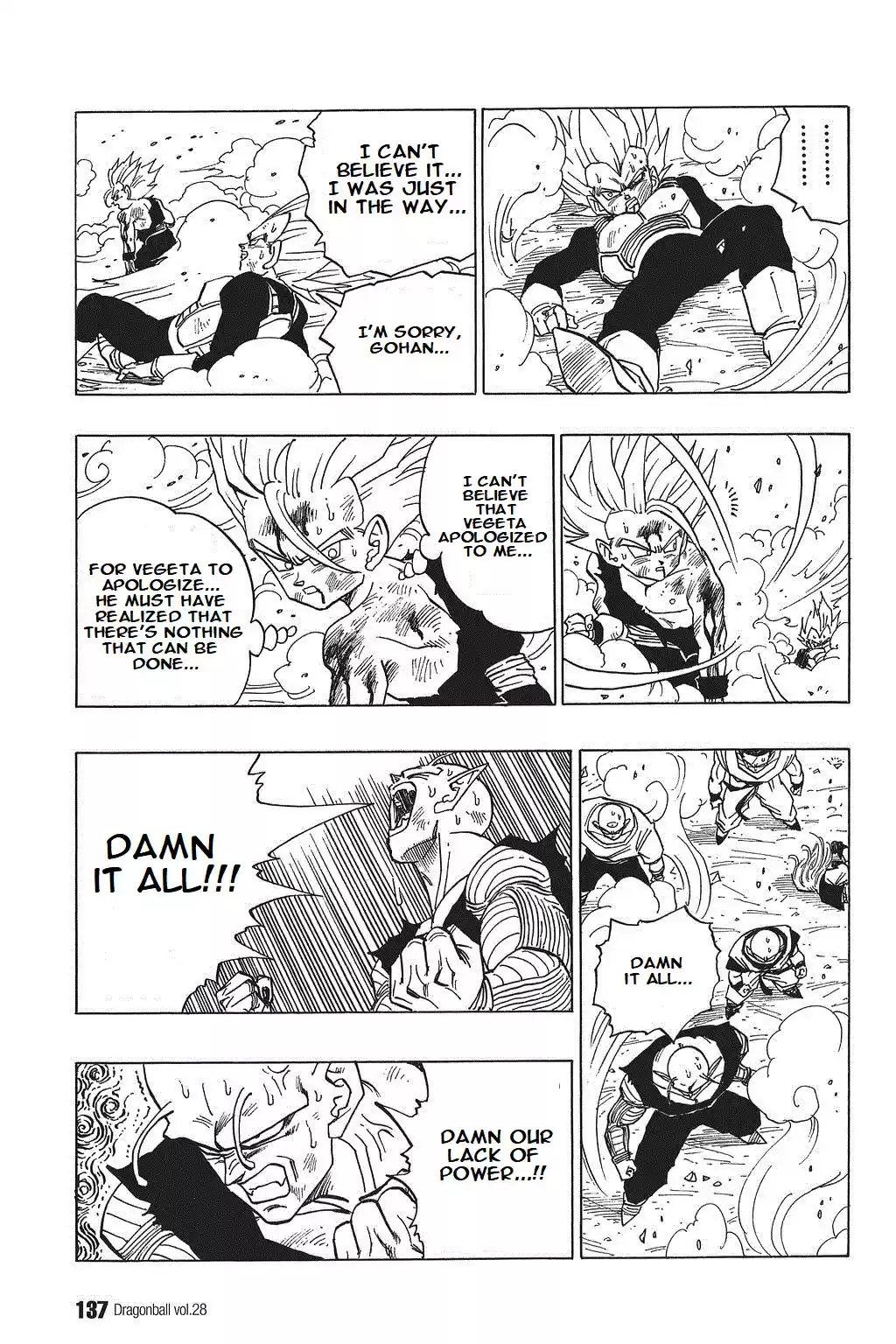 Dragon Ball Vol. 35 Ch. 415 A Message From Son Goku