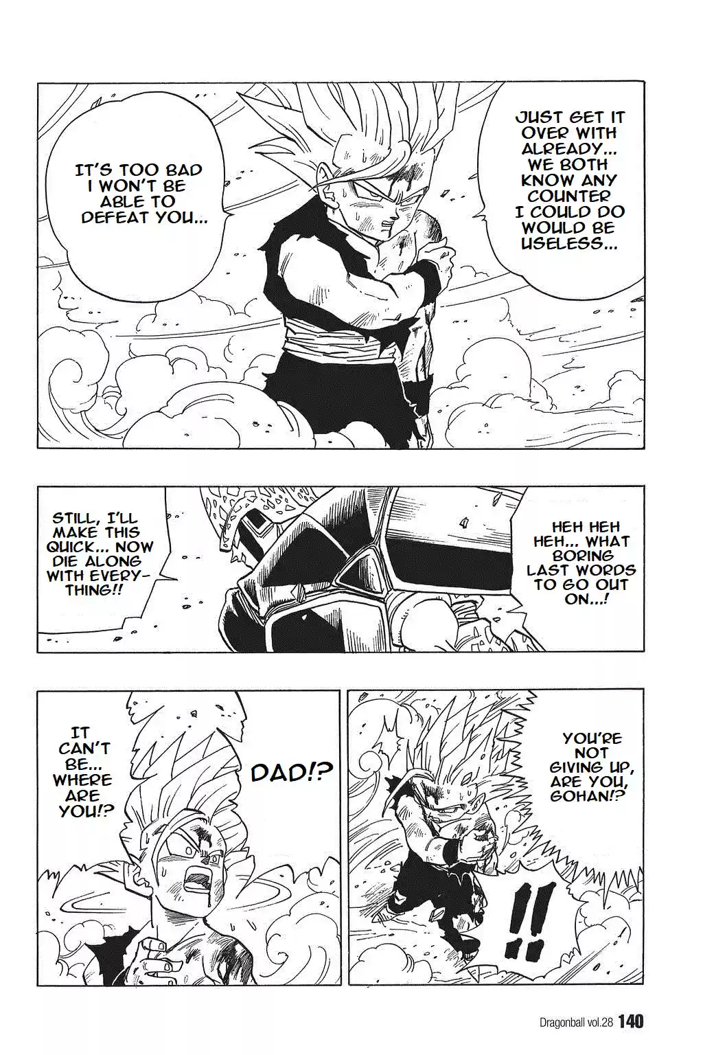 Dragon Ball Vol. 35 Ch. 415 A Message From Son Goku