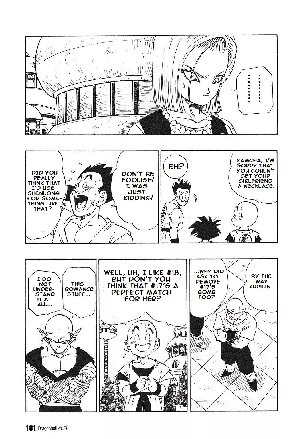 Dragon Ball Vol. 35 Ch. 418 Farewell, Warriors