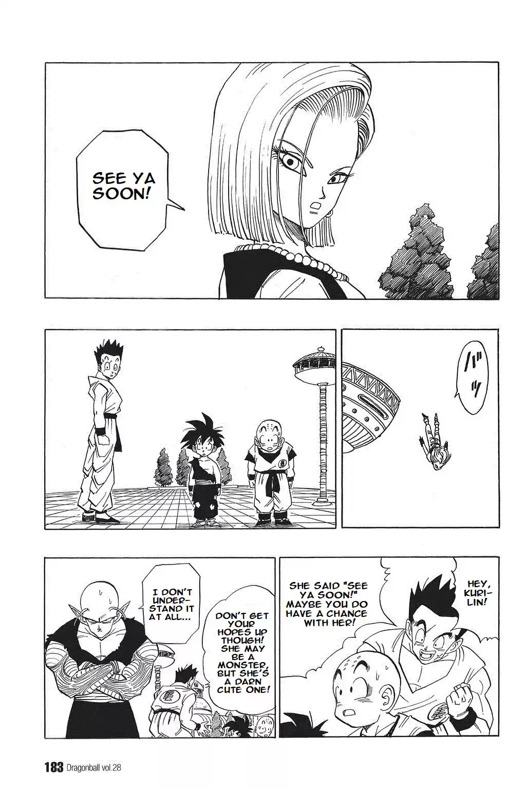 Dragon Ball Vol. 35 Ch. 418 Farewell, Warriors