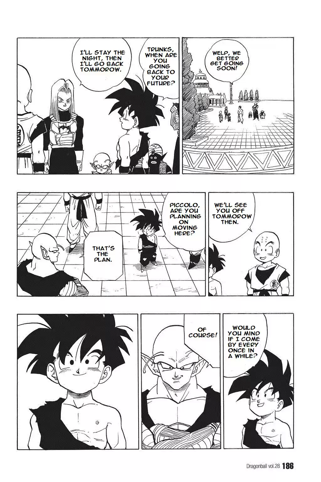 Dragon Ball Vol. 35 Ch. 418 Farewell, Warriors