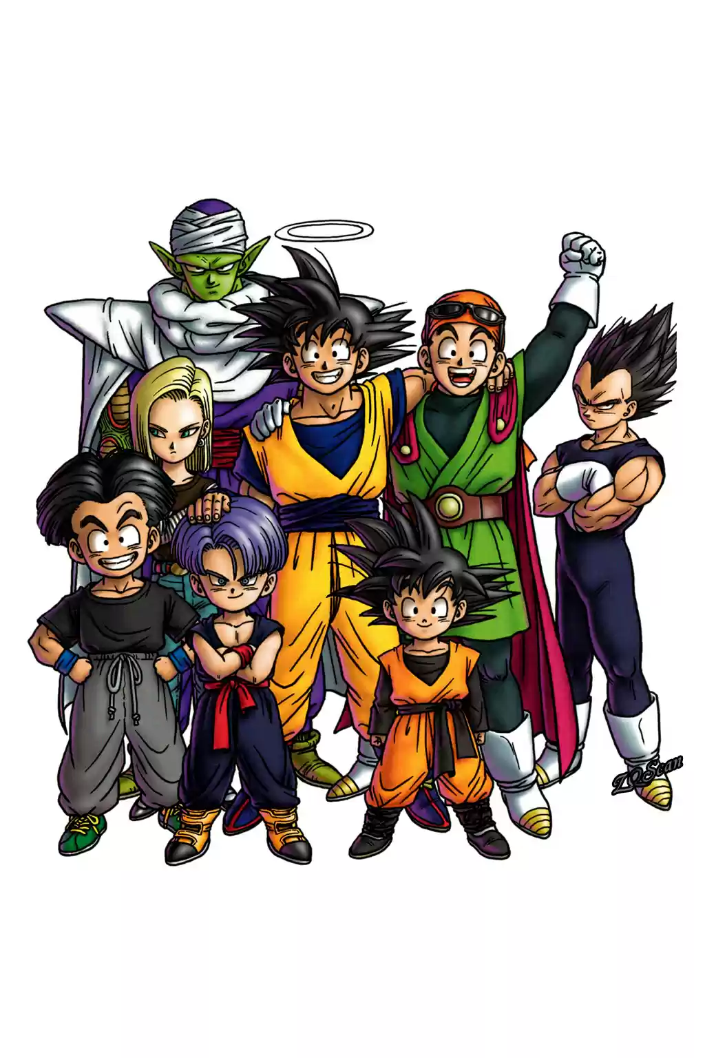 Dragon Ball Vol. 36 Ch. 421 Satan City's High School