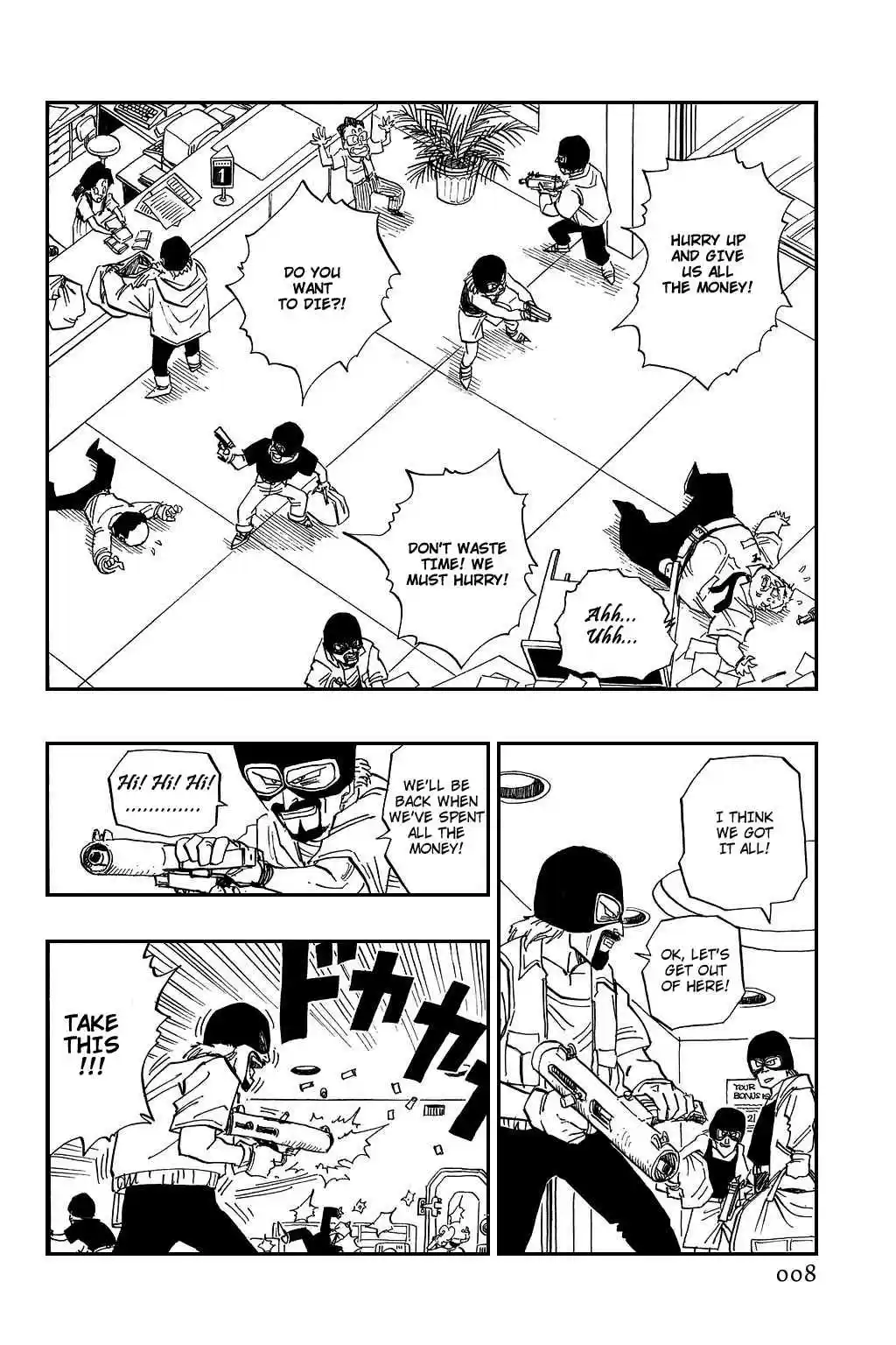 Dragon Ball Vol. 36 Ch. 421 Satan City's High School