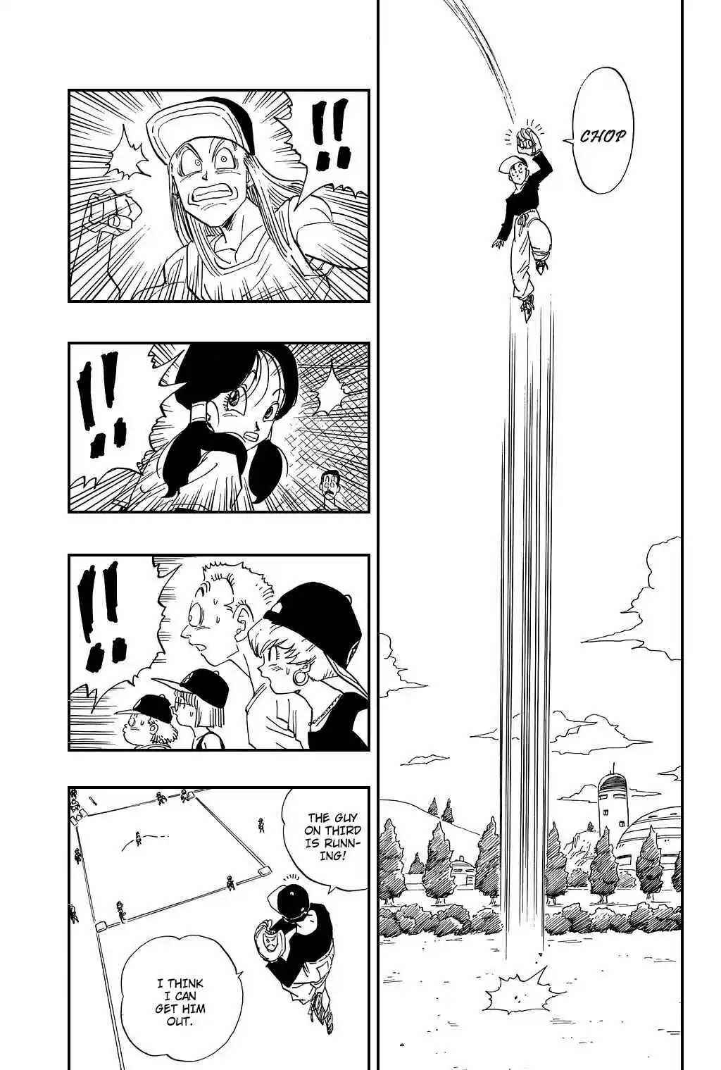 Dragon Ball Vol. 36 Ch. 422 Gohan, Very Tired