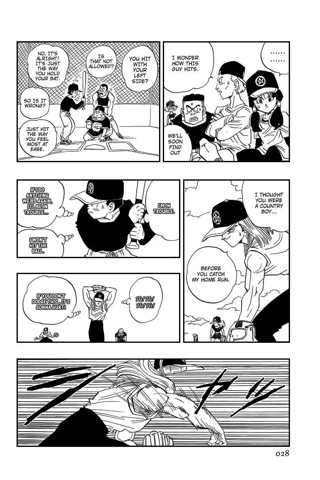 Dragon Ball Vol. 36 Ch. 422 Gohan, Very Tired