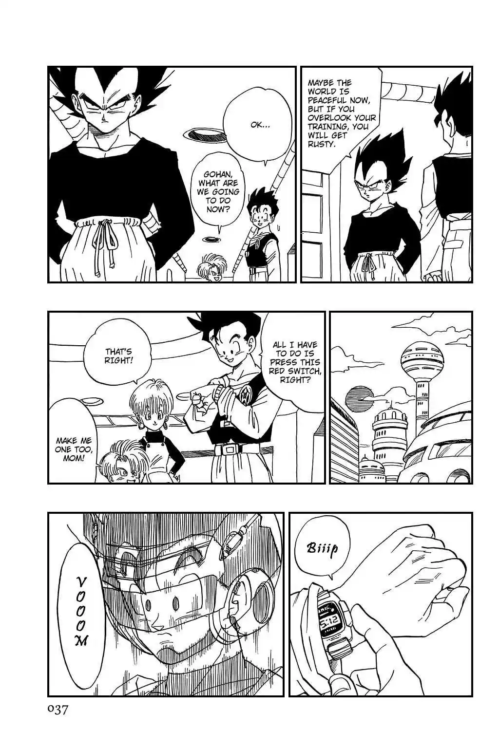 Dragon Ball Vol. 36 Ch. 423 The Birth of a New Hero!!
