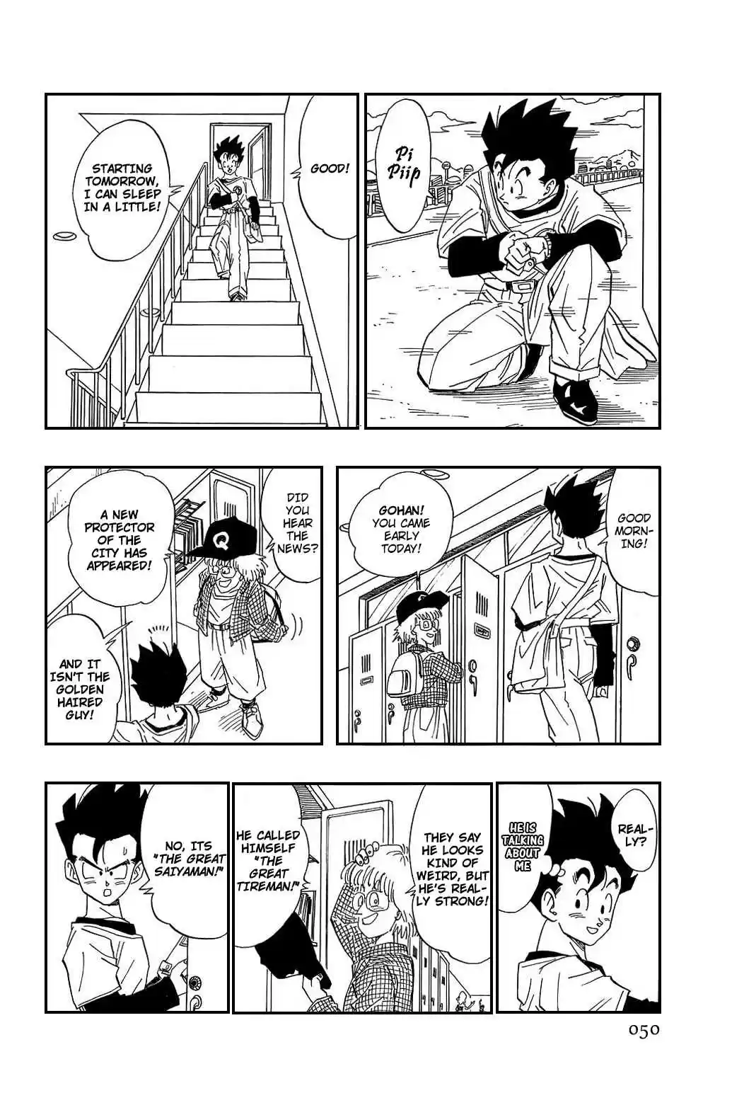 Dragon Ball Vol. 36 Ch. 424 Videl Emergency Dispatch!!