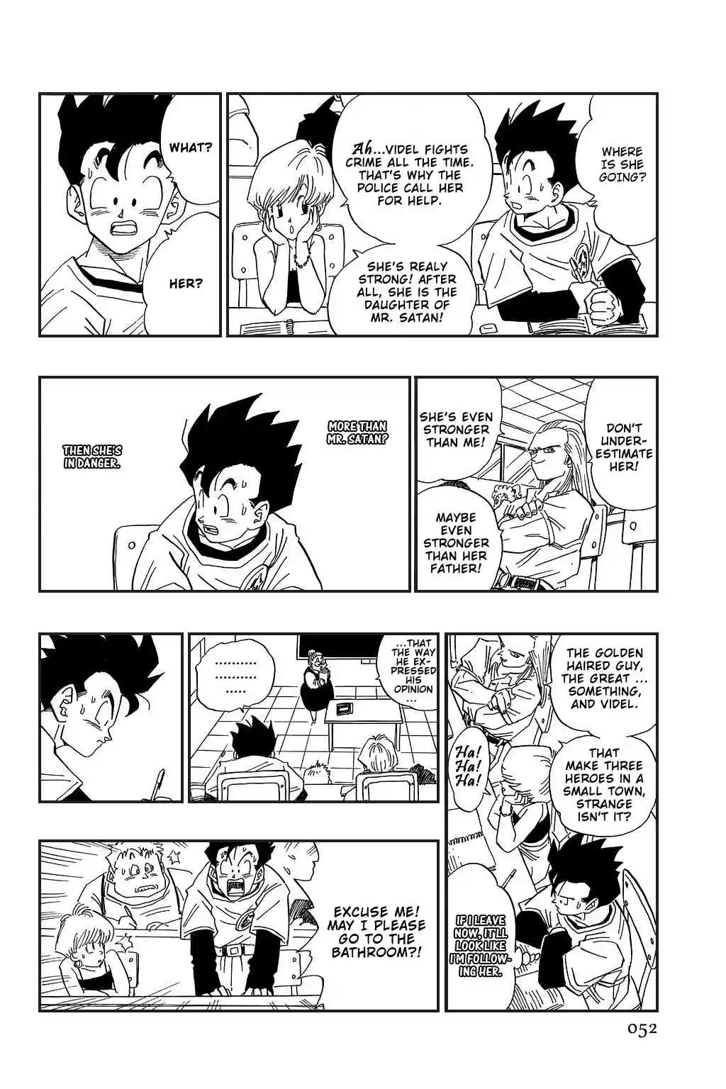 Dragon Ball Vol. 36 Ch. 424 Videl Emergency Dispatch!!