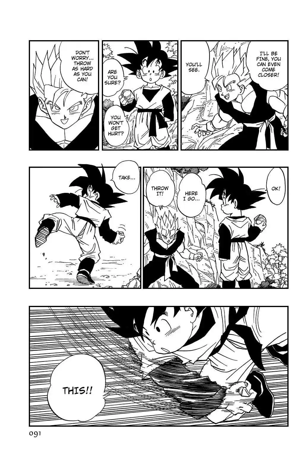 Dragon Ball Vol. 36 Ch. 427 The Special Training Begins!!