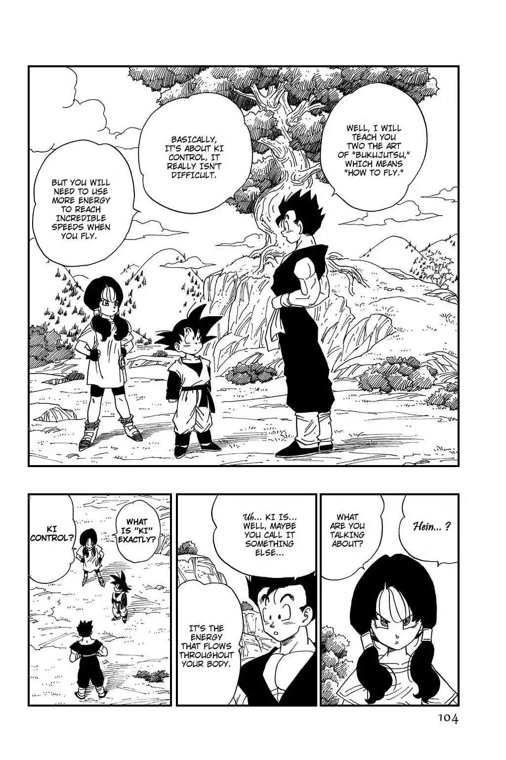 Dragon Ball Vol. 36 Ch. 428 Videl san Takes Flight