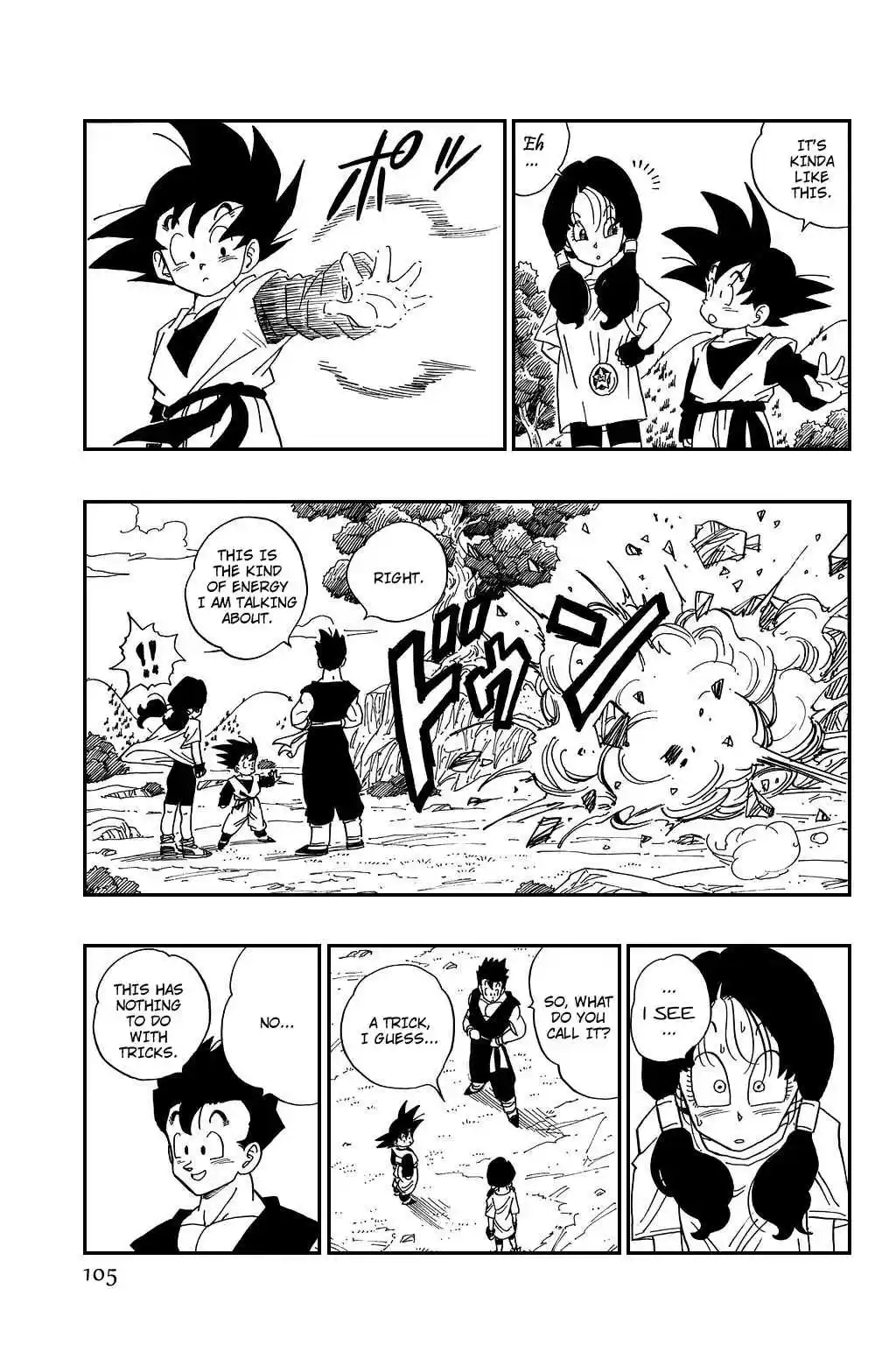 Dragon Ball Vol. 36 Ch. 428 Videl san Takes Flight
