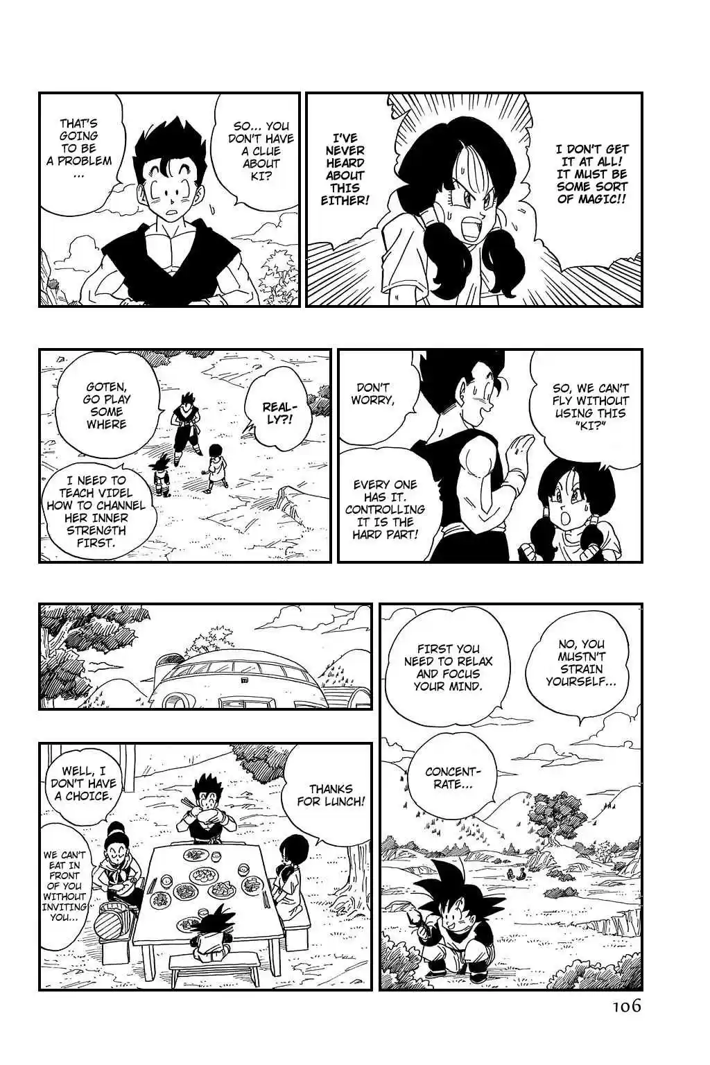 Dragon Ball Vol. 36 Ch. 428 Videl san Takes Flight