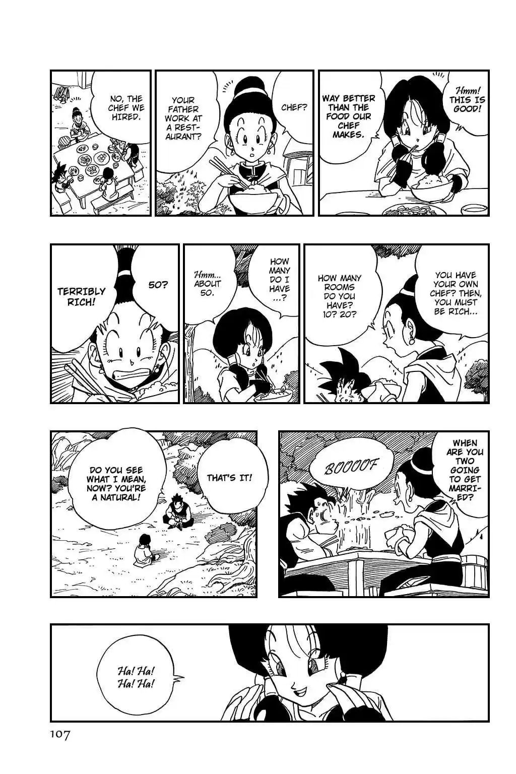 Dragon Ball Vol. 36 Ch. 428 Videl san Takes Flight