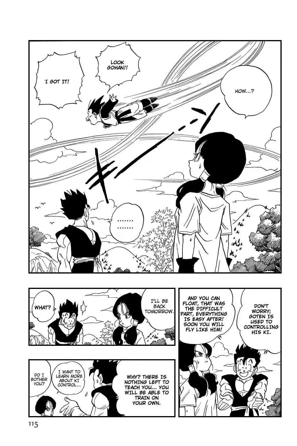 Dragon Ball Vol. 36 Ch. 428 Videl san Takes Flight