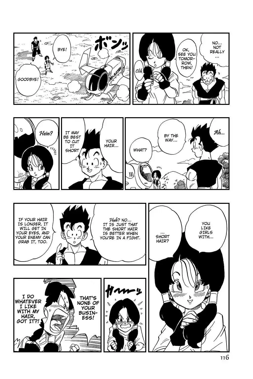 Dragon Ball Vol. 36 Ch. 428 Videl san Takes Flight