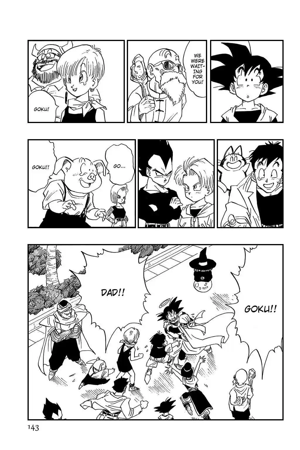 Dragon Ball Vol. 36 Ch. 430 The Dragon Team Gathers!!