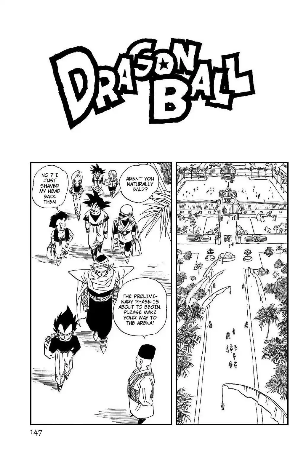 Dragon Ball Vol. 36 Ch. 431 Starting the Preliminaries