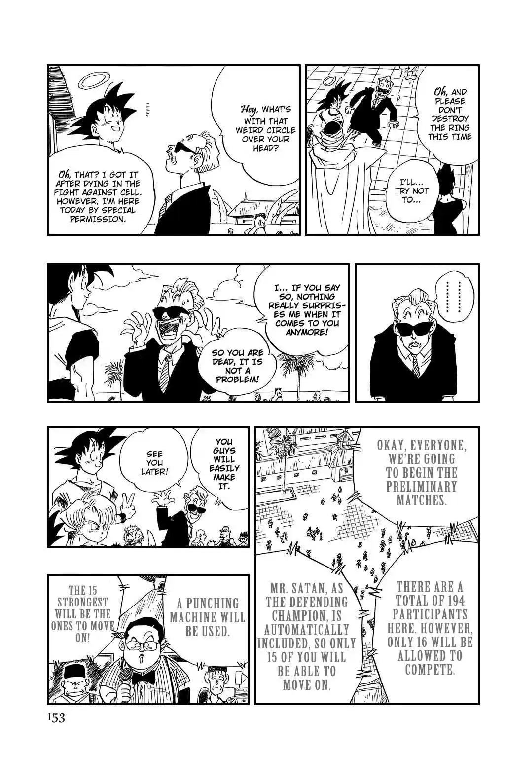 Dragon Ball Vol. 36 Ch. 431 Starting the Preliminaries