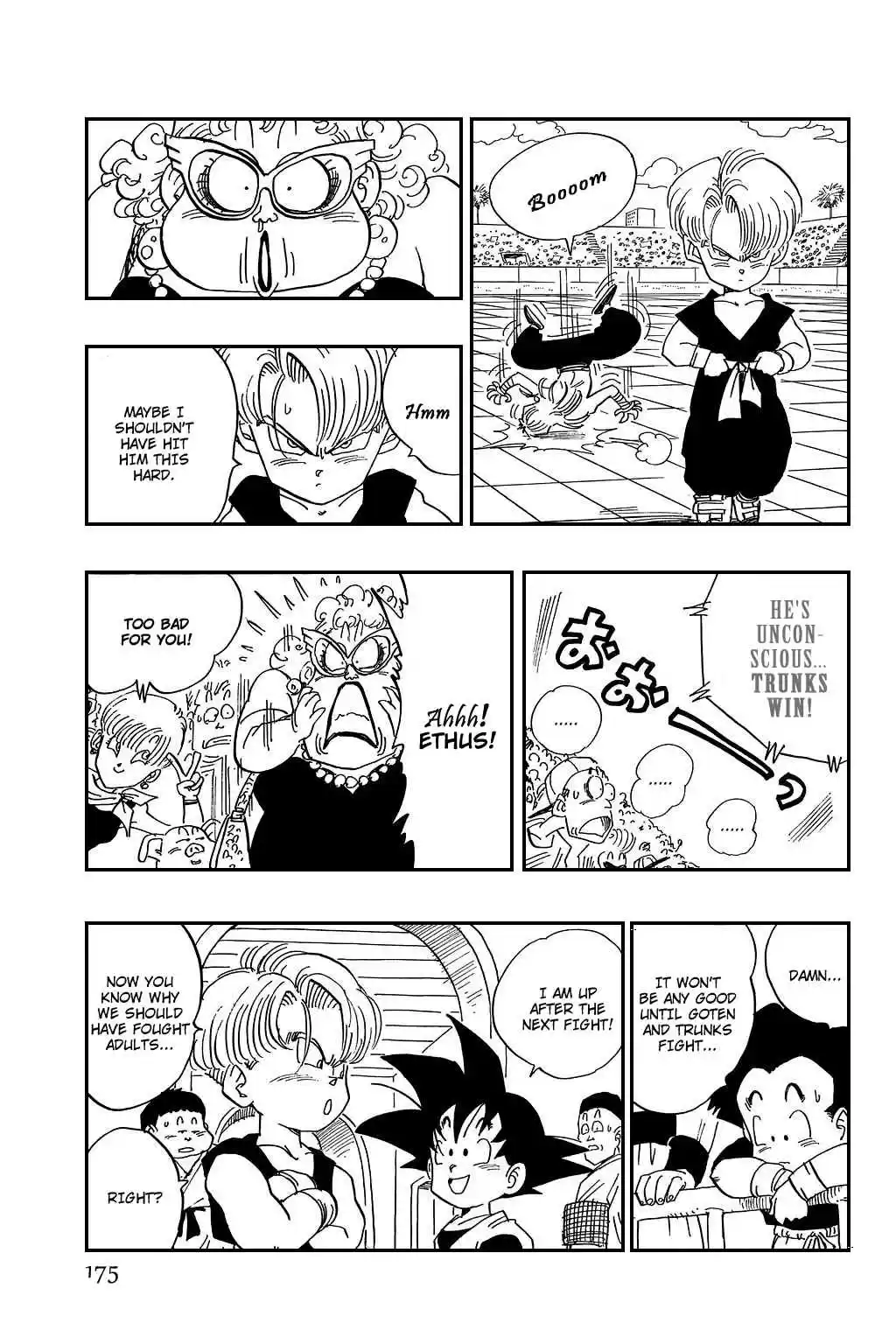 Dragon Ball Vol. 36 Ch. 432 The Two Small Super Warriors