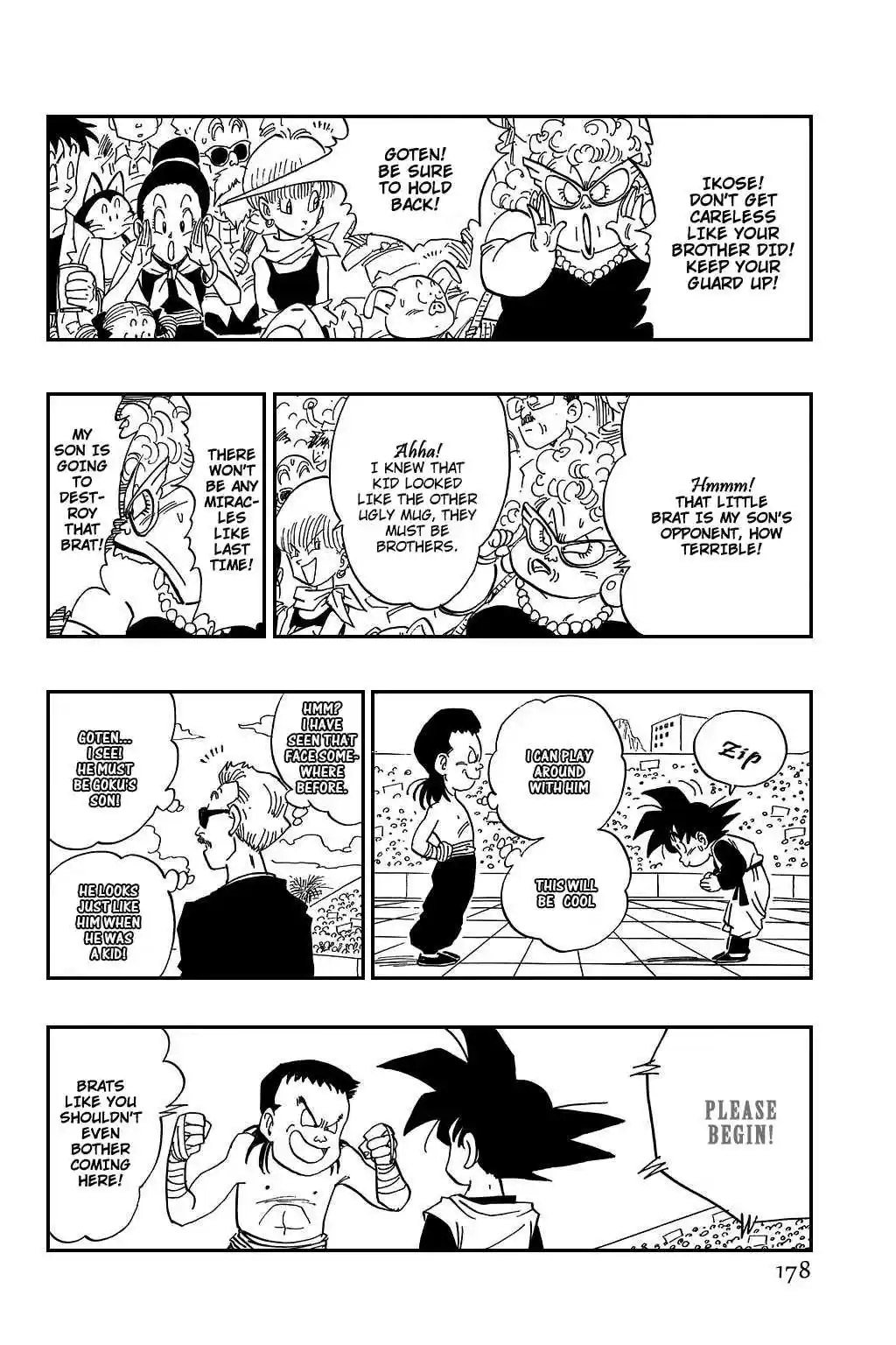 Dragon Ball Vol. 37 Ch. 433 Trunks vs Son Goten