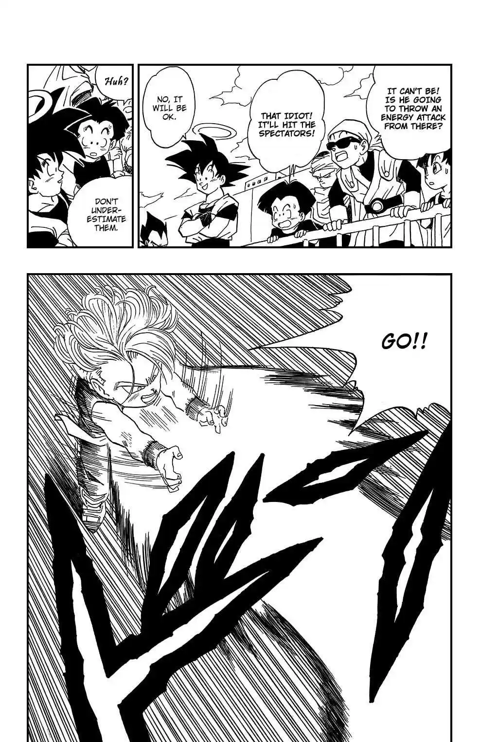 Dragon Ball Vol. 37 Ch. 434 Trunks vs Son Goten 2