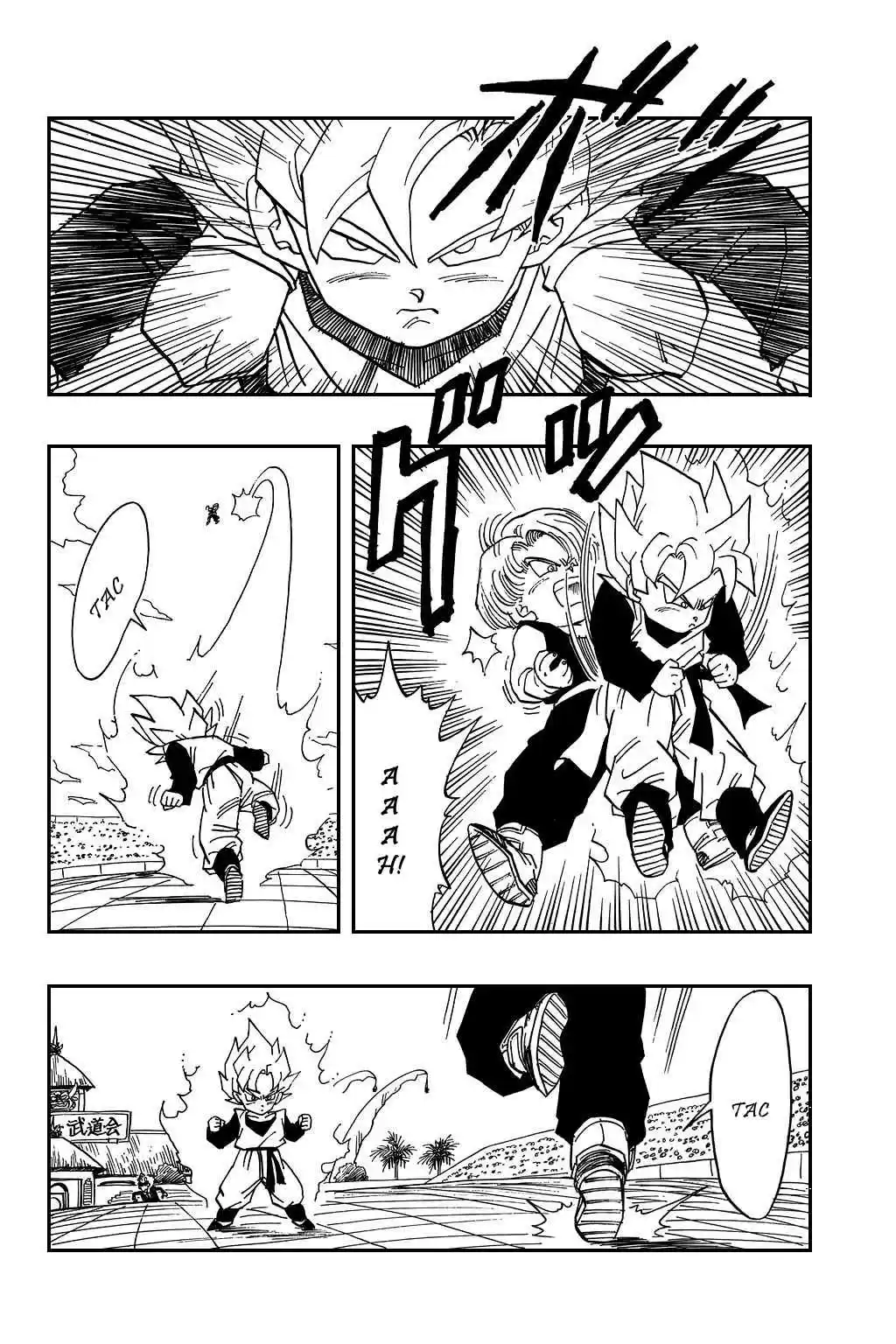 Dragon Ball Vol. 37 Ch. 434 Trunks vs Son Goten 2