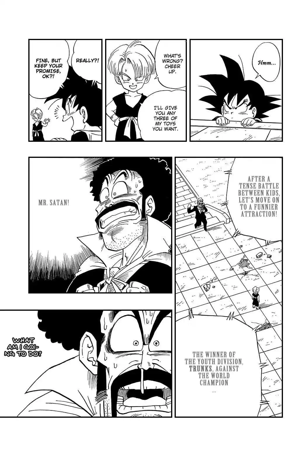 Dragon Ball Vol. 37 Ch. 435 The "Boys Division" Winner is Decided!