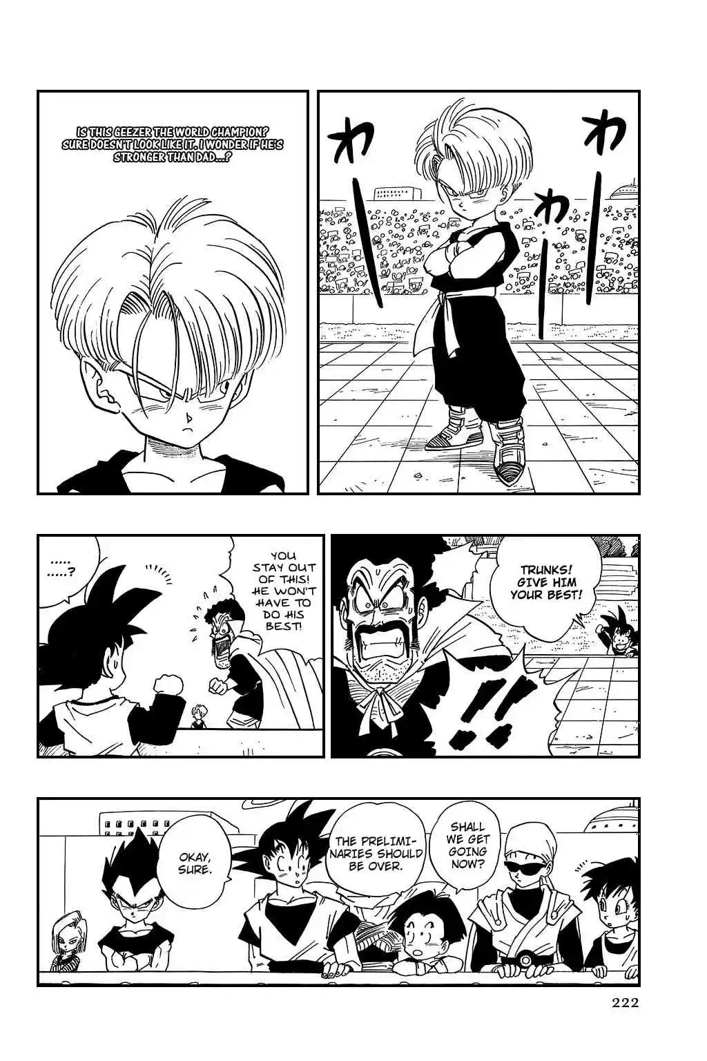 Dragon Ball Vol. 37 Ch. 436 Mister Satan's Got Some Balls!