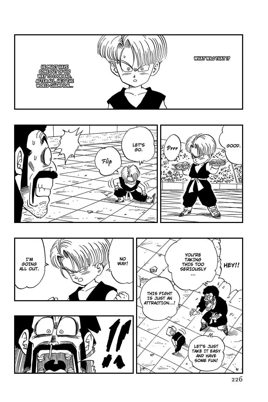 Dragon Ball Vol. 37 Ch. 436 Mister Satan's Got Some Balls!