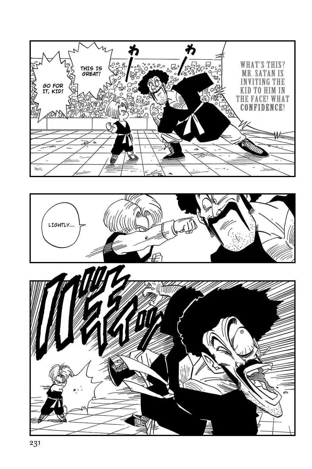 Dragon Ball Vol. 37 Ch. 436 Mister Satan's Got Some Balls!