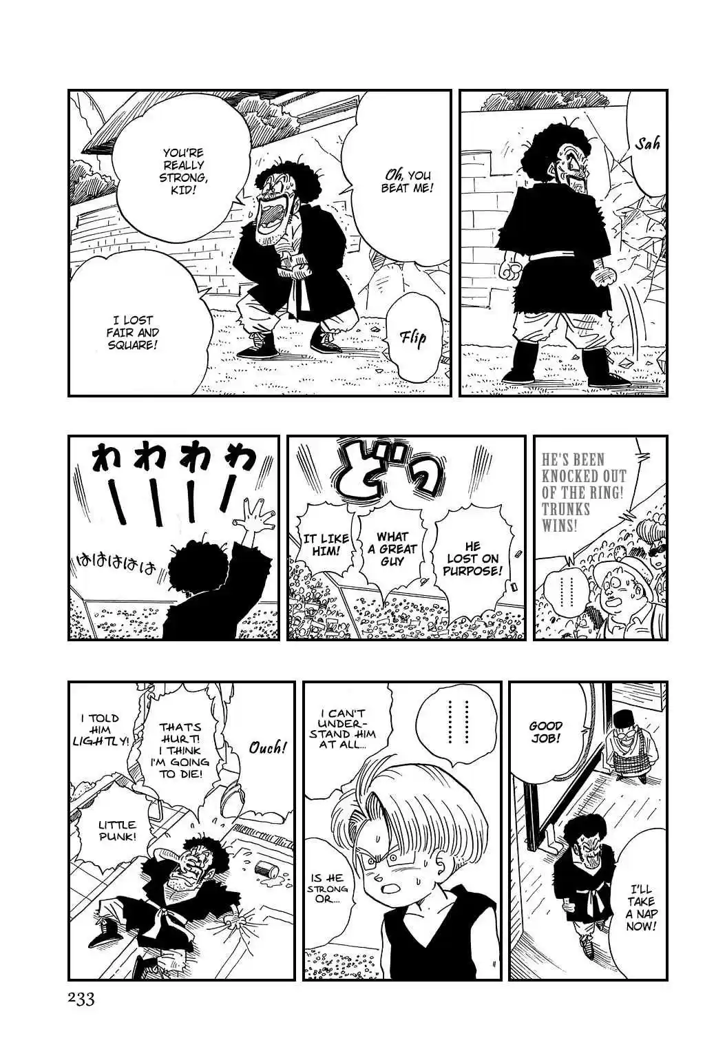 Dragon Ball Vol. 37 Ch. 436 Mister Satan's Got Some Balls!