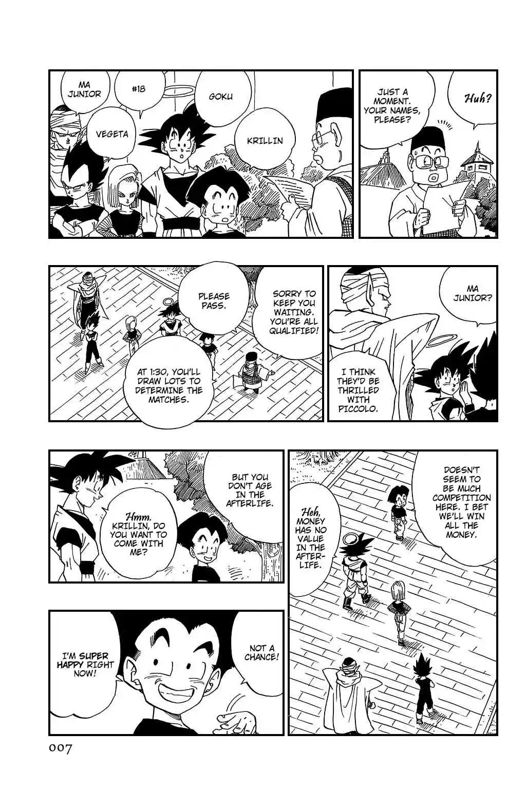 Dragon Ball Vol. 37 Ch. 437 A Mysterious Pair